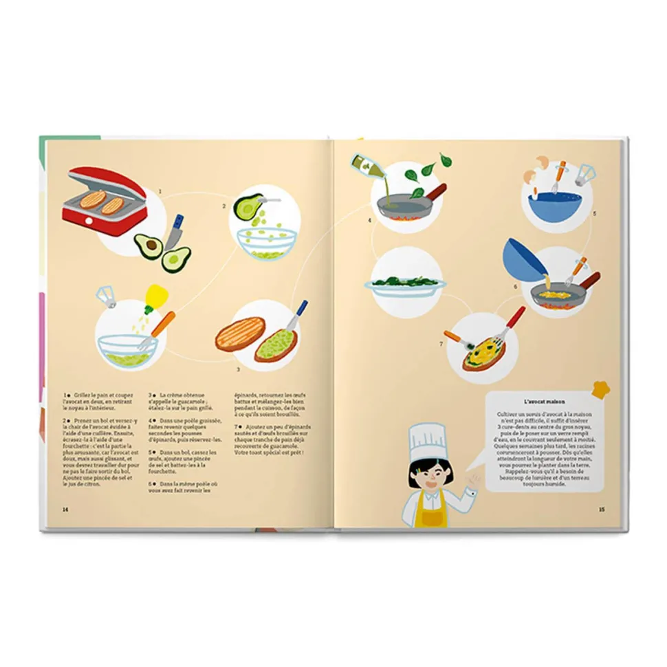 Coffret livre et figurine pour conteuse à histoires : Aujourd'hui c'est moi qui cuisine - Faba