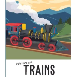 Coffret livre et maquette : Voyage, découvre, explore : La locomotive 3D, l'histoire des trains - Sassi