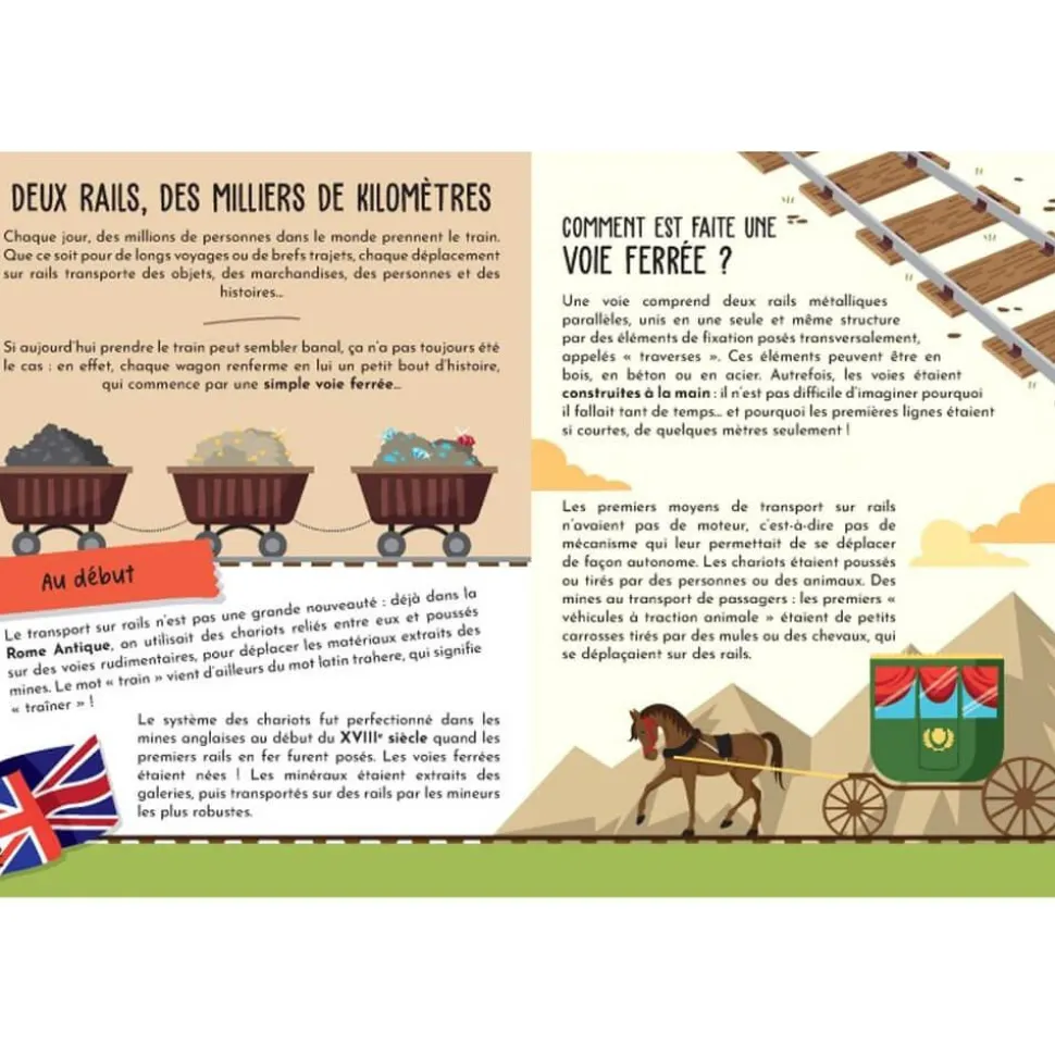 Coffret livre et maquette : Voyage, découvre, explore : La locomotive 3D, l'histoire des trains - Sassi