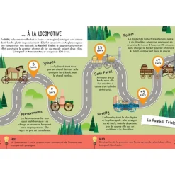 Coffret livre et maquette : Voyage, découvre, explore : La locomotive 3D, l'histoire des trains - Sassi