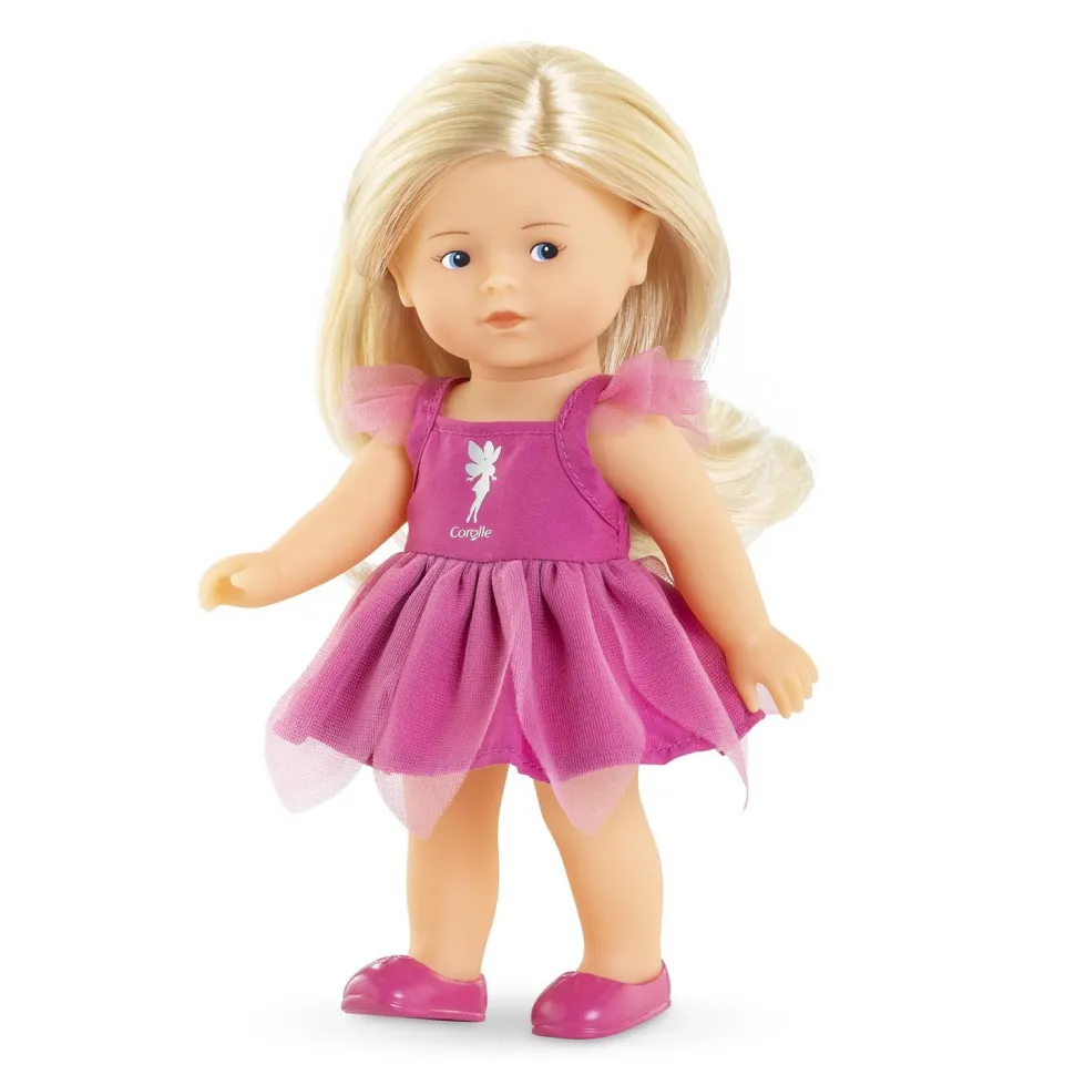 Coffret mini poupée Corolle 20 cm et accessoires : rosy fée - Corolle