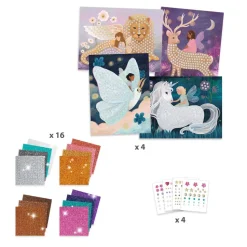 Coffret mosaïques : Le monde enchanté - Djeco