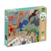 Coffret multi activités : Le monde des dinosaures - Djeco