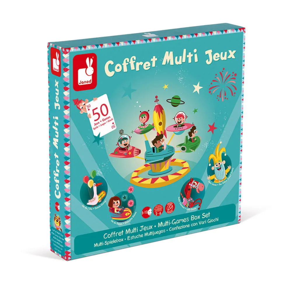 Coffret multi jeux Carrousel - Janod