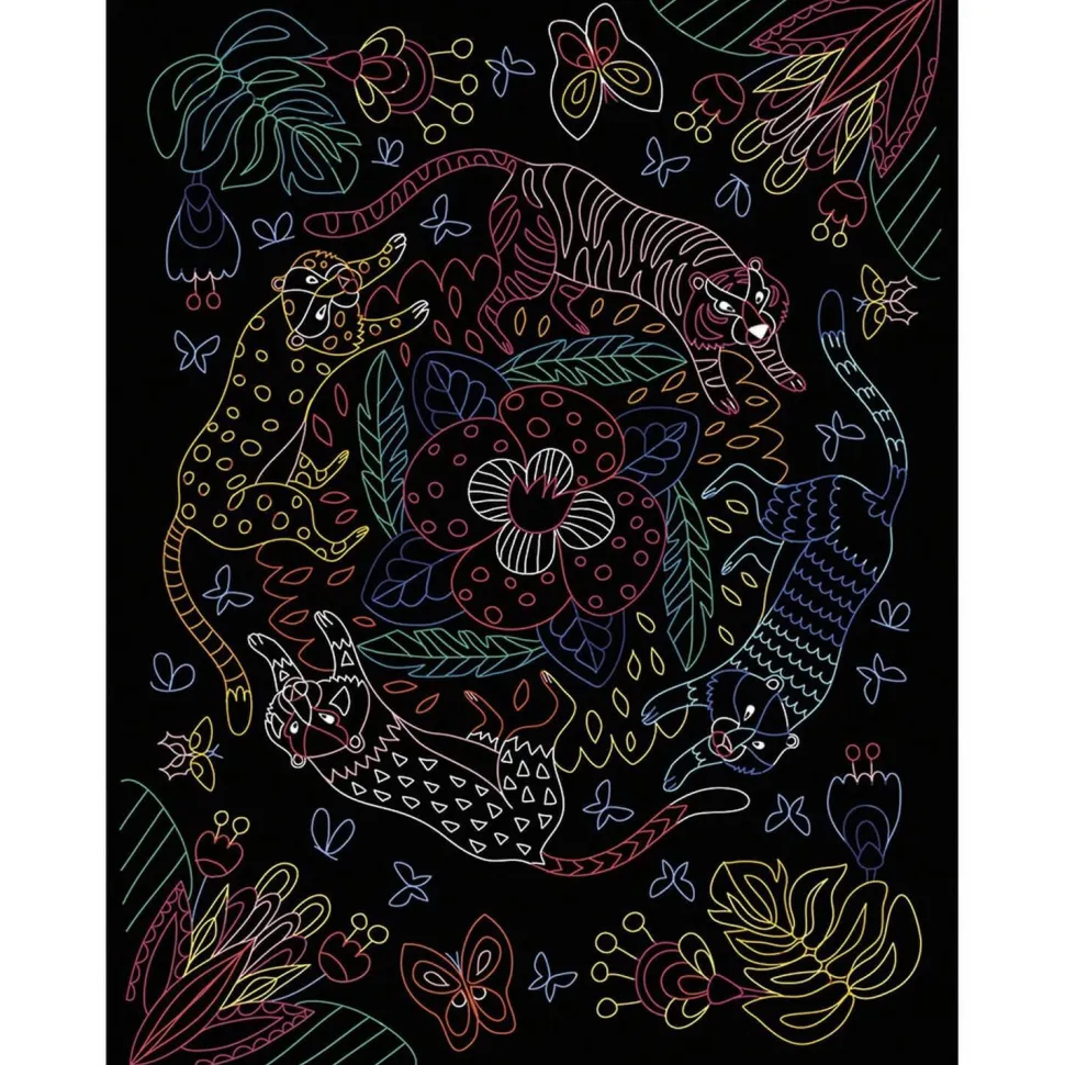 Coffret Multi-Activités Scratch Art - Janod