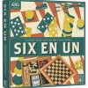 Coffret Multijeux en bois : Six en Un - Professor Puzzle
