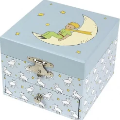 Coffret Musique Cube Phosphorescent - Le Petit Prince et moutons - Trousselier