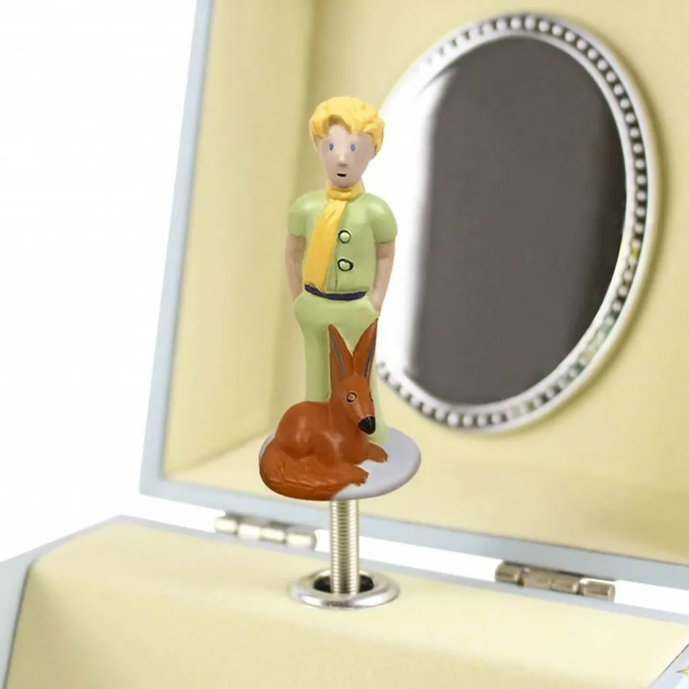 Coffret Musique Cube Phosphorescent - Le Petit Prince et moutons - Trousselier