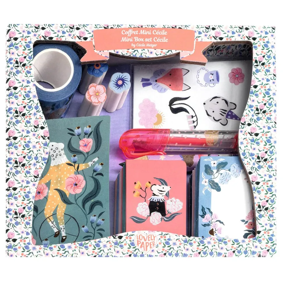 Coffret papeterie : mini Cécile - Djeco