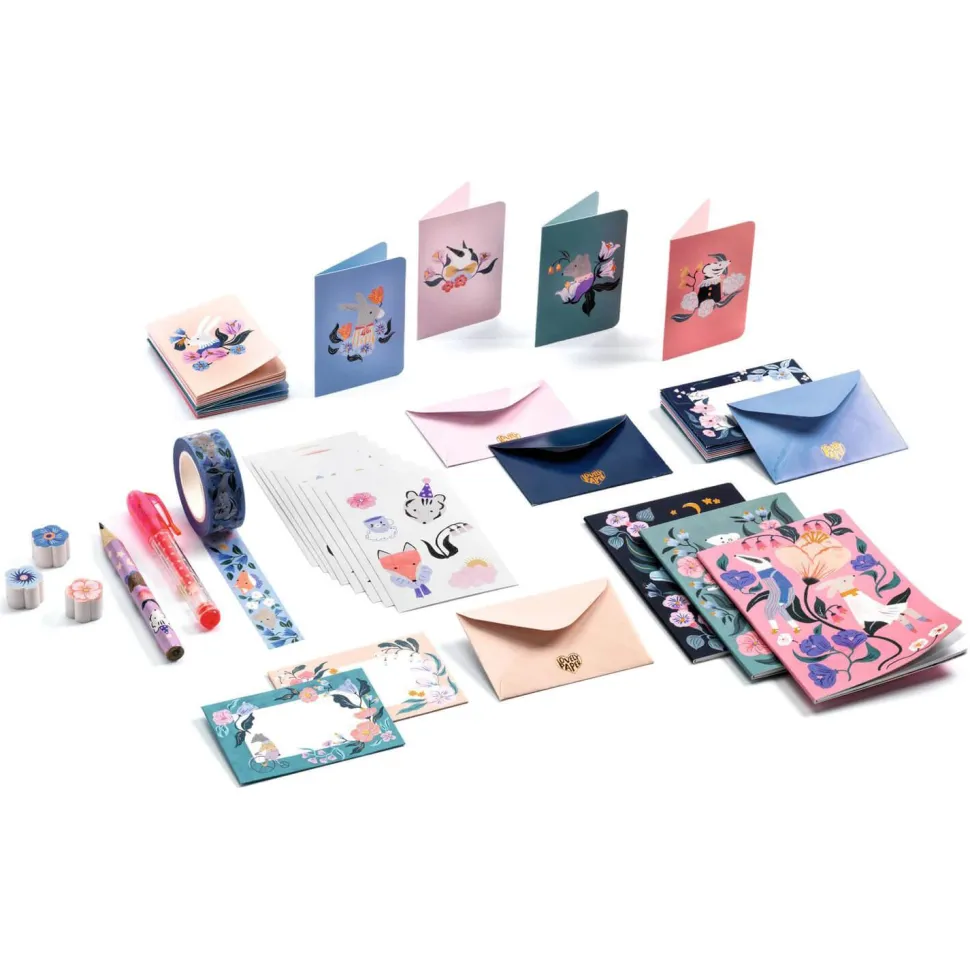 Coffret papeterie : mini Cécile - Djeco