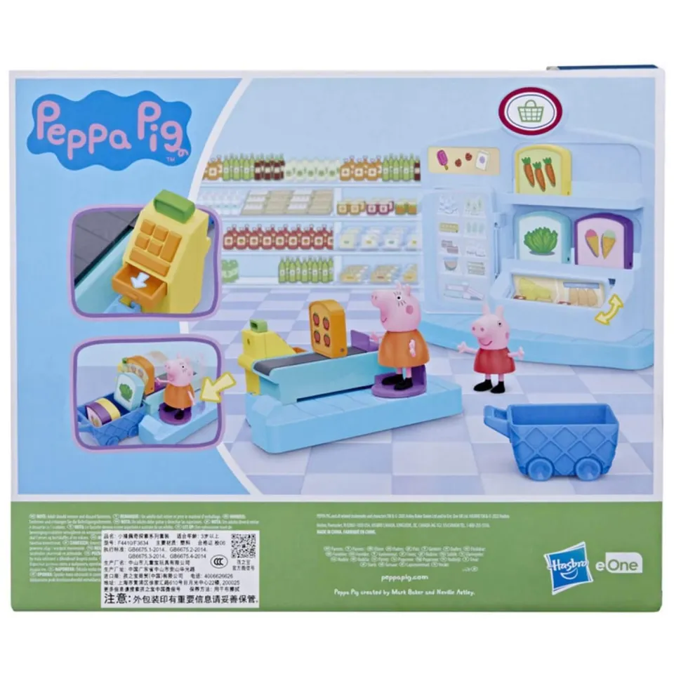 Coffret Peppa Pig : le supermarché - Hasbro