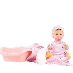 Coffret Poupon Sleepy Aquini 33 cm : BliBlaBlume Fille avec baignoire - Gotz