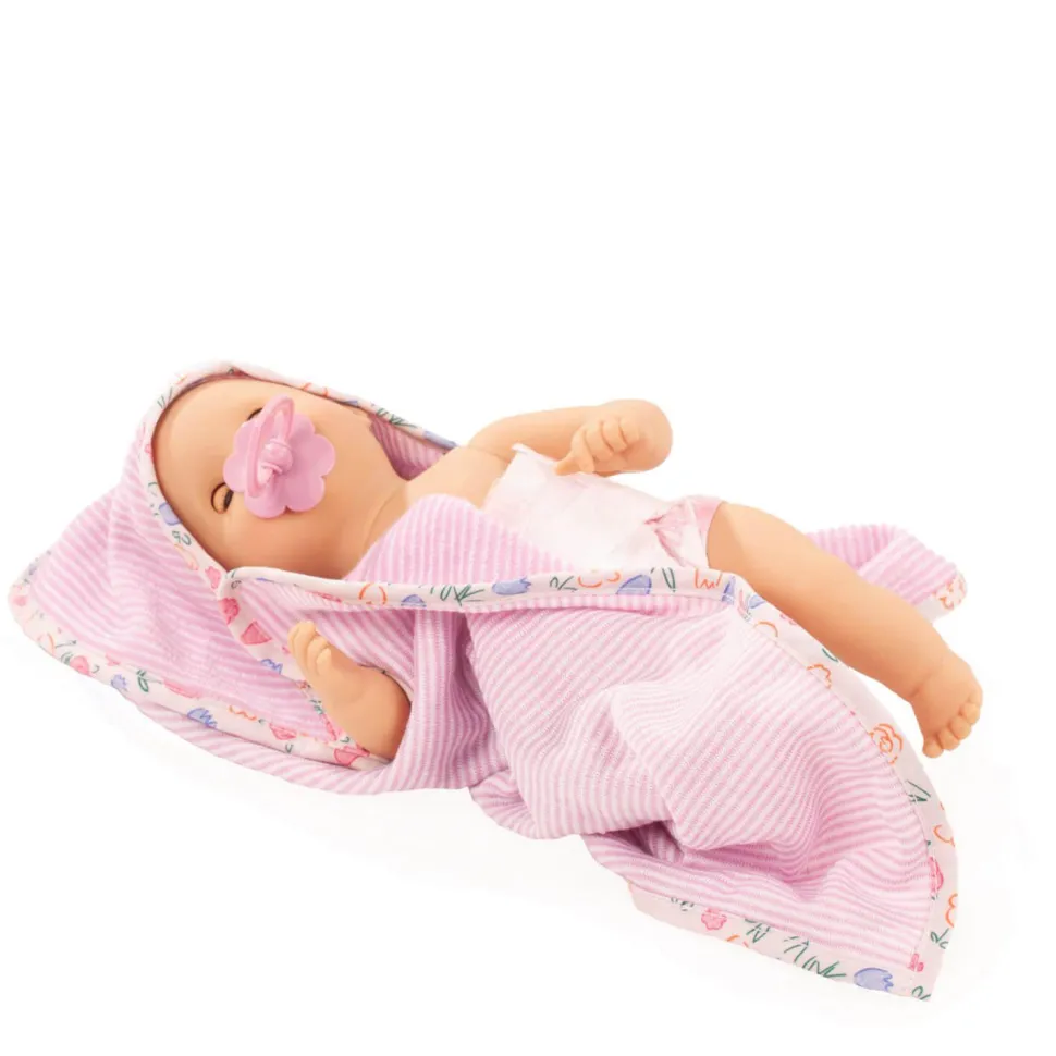 Coffret Poupon Sleepy Aquini 33 cm : BliBlaBlume Fille avec baignoire - Gotz