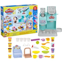 Coffret pâte à modeler Play-Doh Créations : Mon super café - Hasbro