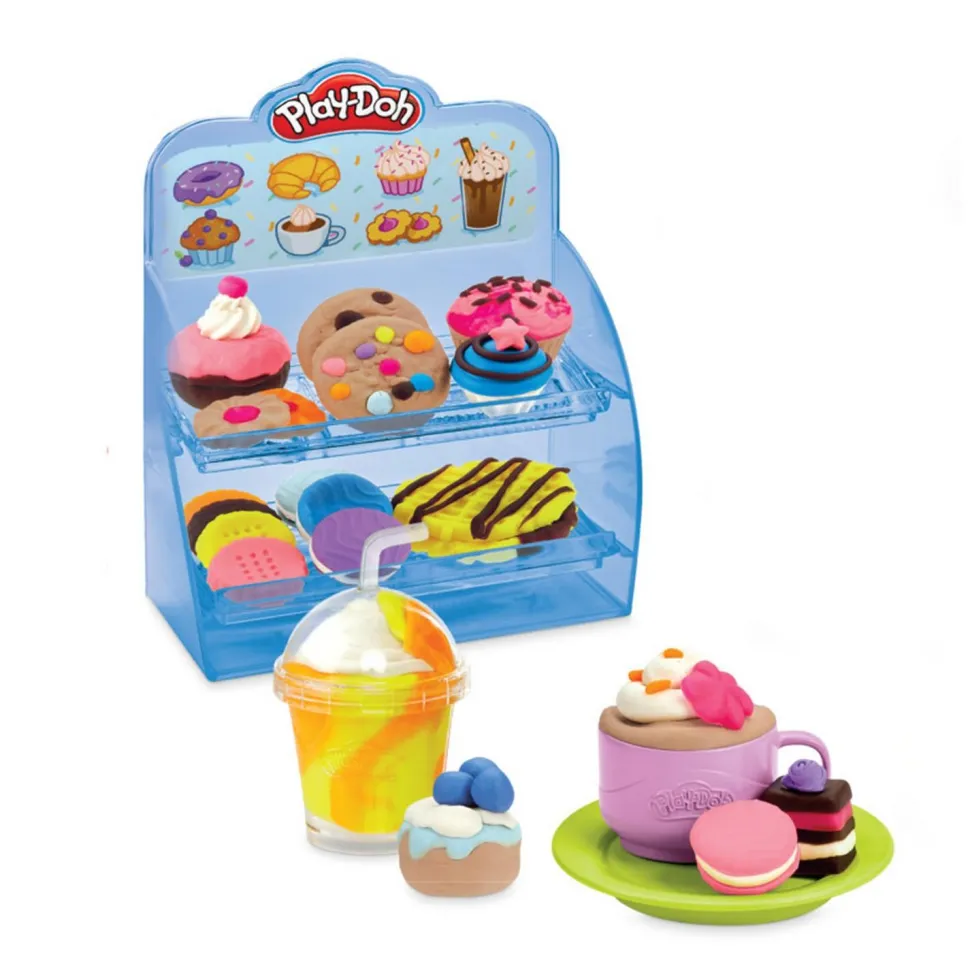 Coffret pâte à modeler Play-Doh Créations : Mon super café - Hasbro