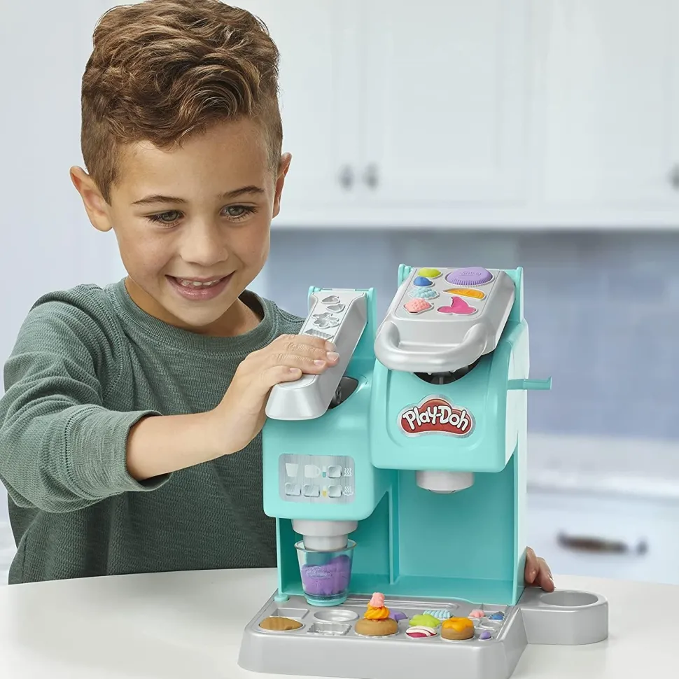 Coffret pâte à modeler Play-Doh Créations : Mon super café - Hasbro