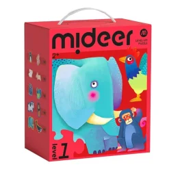 Coffret Puzzles Animaux - 2 ans et + - Mideer