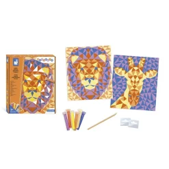 Coffret Sable : Animaux De La Savane - Janod