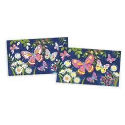 Coffret sable : Papillons fluos - Janod