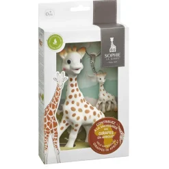 Coffret Sophie la girafe et son porte-clés "Sauvons les Girafes" - Vulli