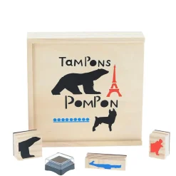 Coffret tampons pompon - Vilac