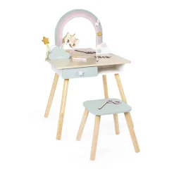 Coiffeuse en bois et accessoires - Licorne - Janod