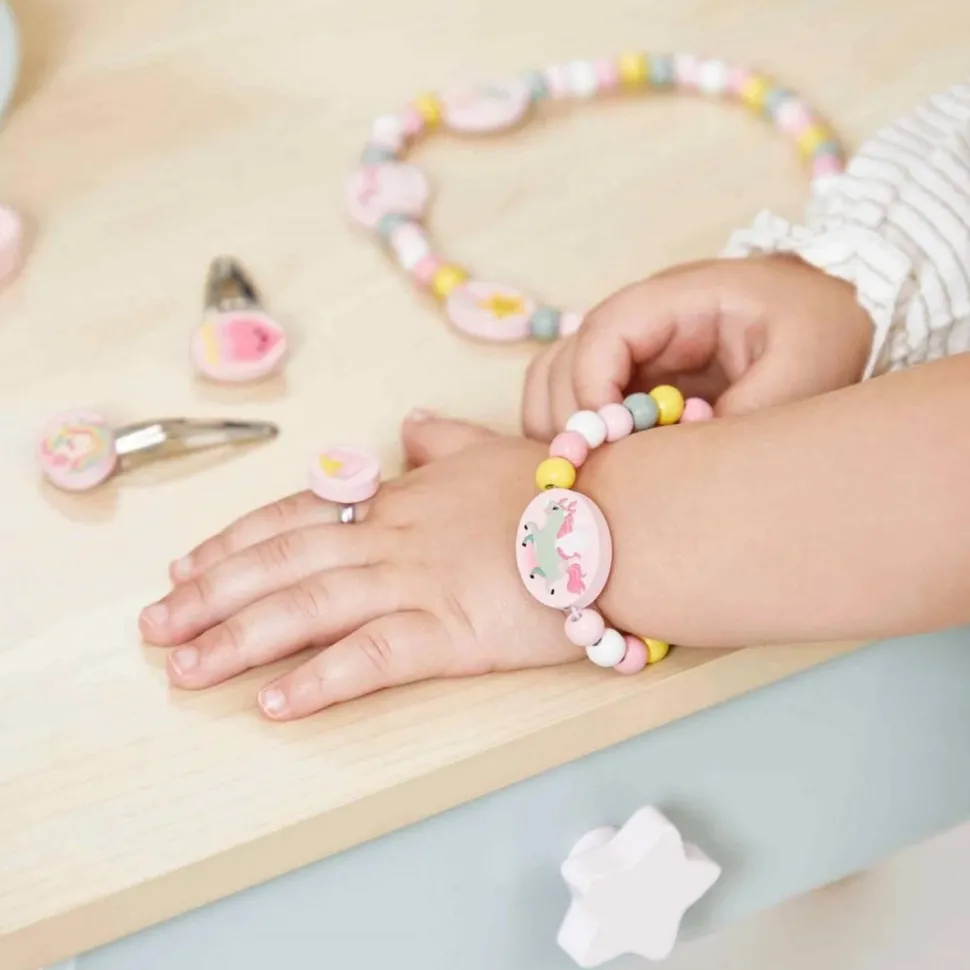 Coiffeuse en bois et accessoires - Licorne - Janod