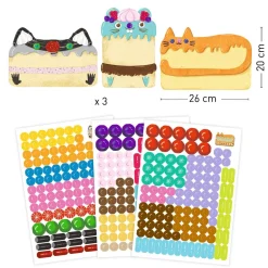 COLLAGES : Cakes et bombecs - Djeco