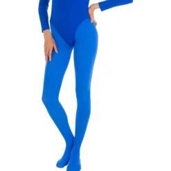Collants adulte L/XL (40/46), Bleu - RueDeLaFete