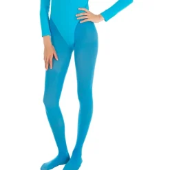 Collants adulte L/XL (40/46), Turquoise - RueDeLaFete