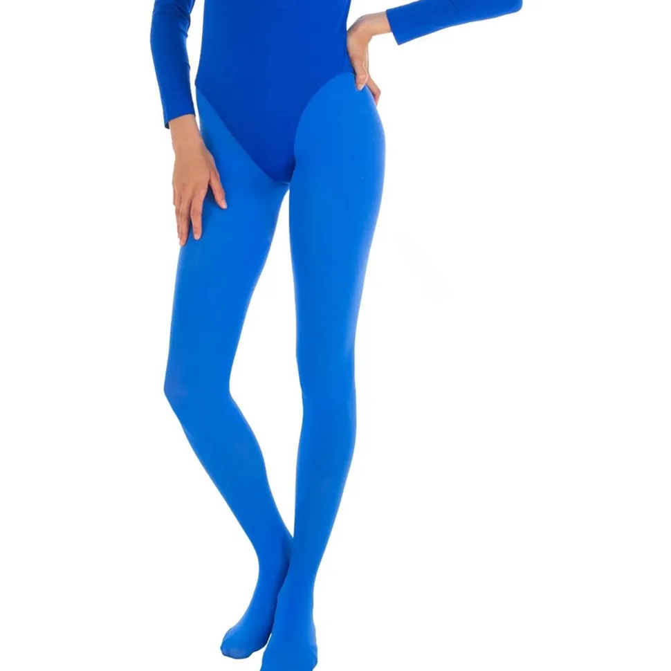Collants adulte XXL (46/50), Bleu - RueDeLaFete
