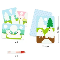 COLORIAGE : Au square - Djeco