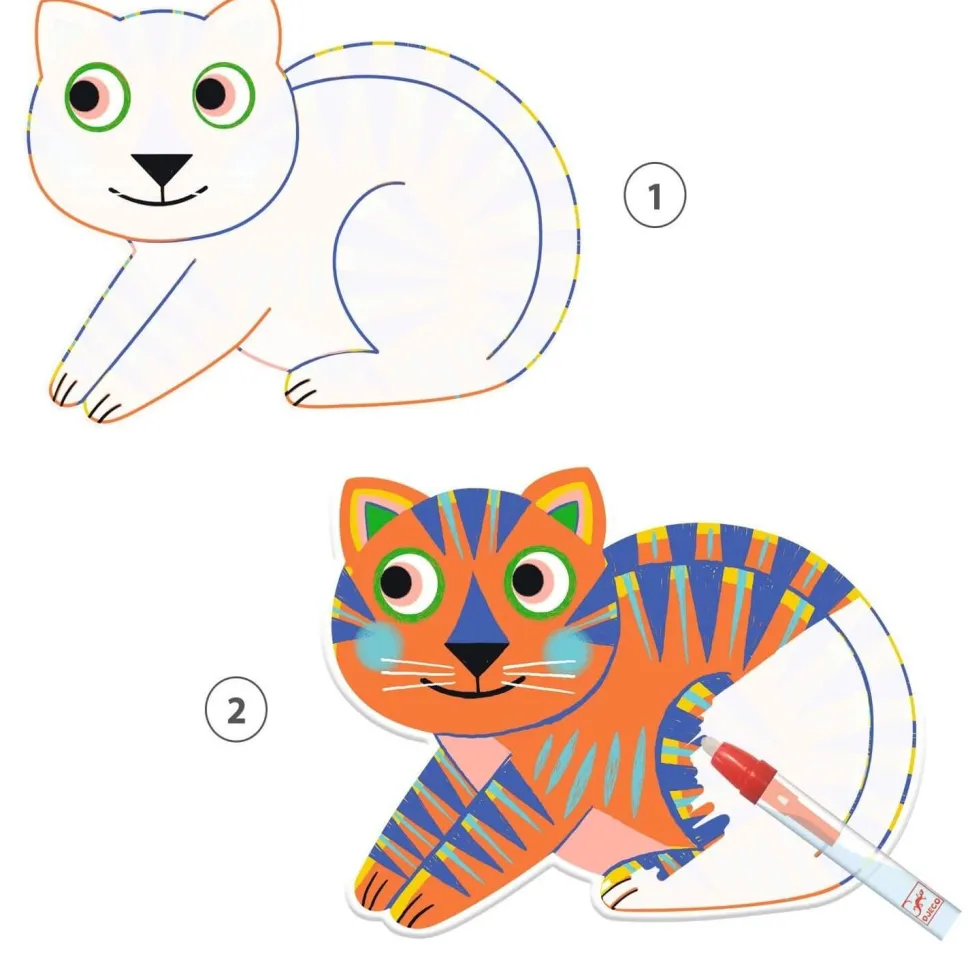 Coloriage à l'eau : Animalo-Ma - Djeco