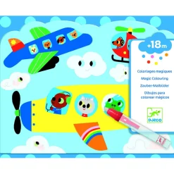 Coloriage à l'eau : Caché dans le ciel - Djeco