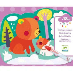 Coloriage à l'eau : Caché dans les bois - Djeco