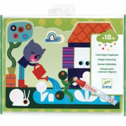 Coloriage à l'eau : Caché dans le jardin - Djeco