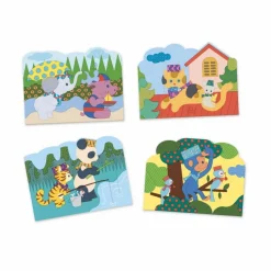 Coloriage à l'eau : Caché dehors - Djeco