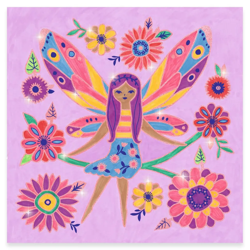 Coloriages brillants : Petites ailes - Djeco