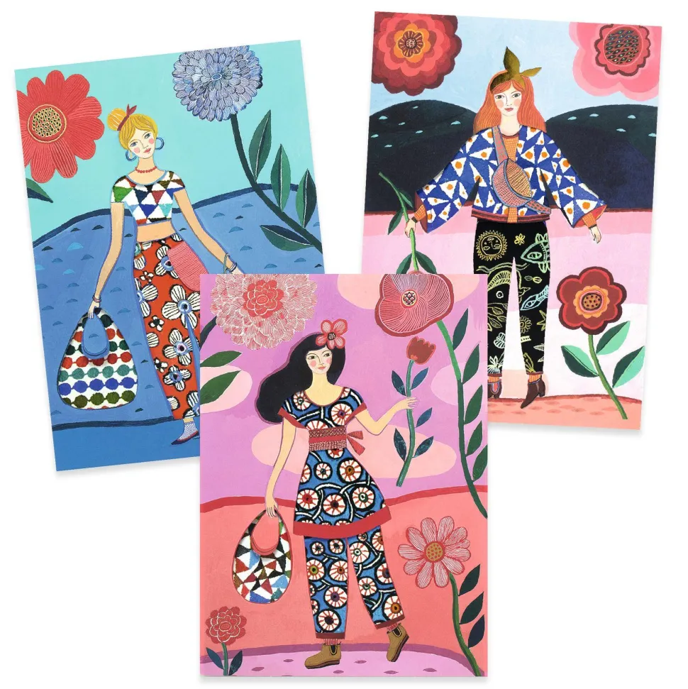 COLORIAGES SURPRISES : Tendance WAX - Djeco