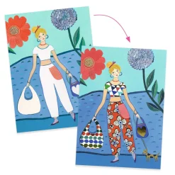 COLORIAGES SURPRISES : Tendance WAX - Djeco