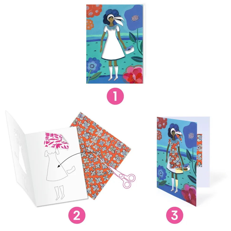 COLORIAGES SURPRISES : Tendance WAX - Djeco