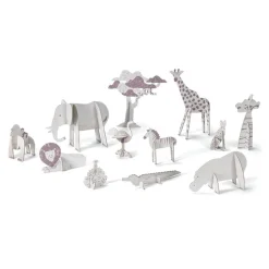 Colorie Assemble Joue : La Savane - Djeco