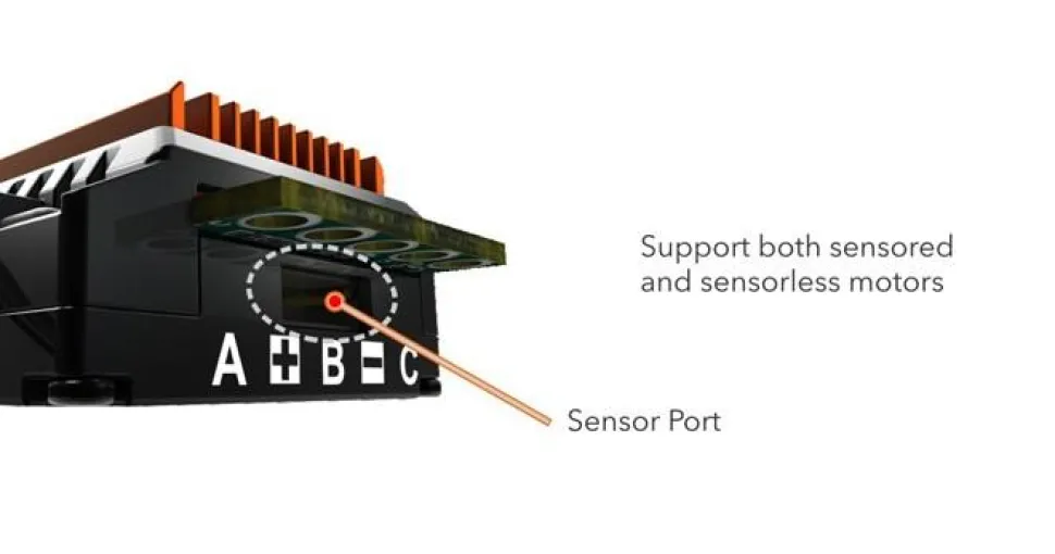 Combo Cheetah 10 Controleur S60A + Moteur 1600KV - 21.5T 2P Brushless - SkyRc