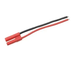 Connecteur Or 4mm Male 14AWG (1.62mm diam - 2.08mm2 sect) - Gforce