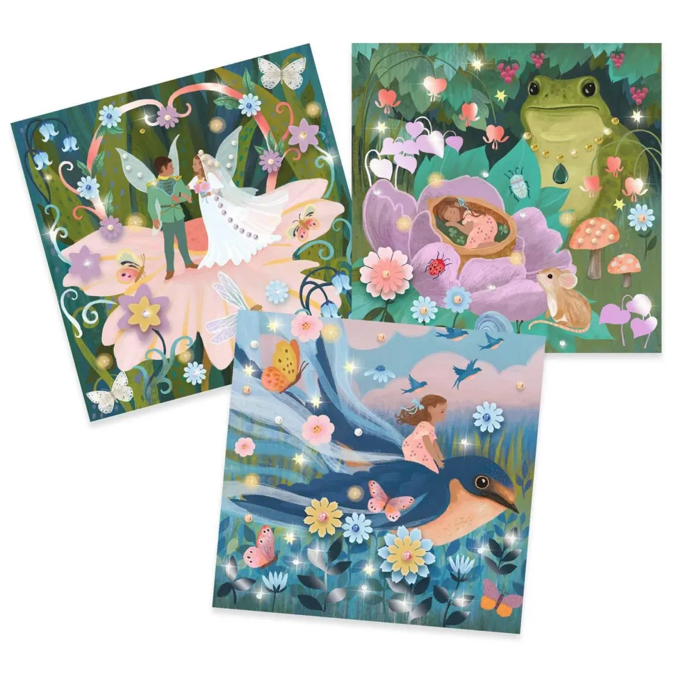 Conte à décorer : Poucelina - Djeco