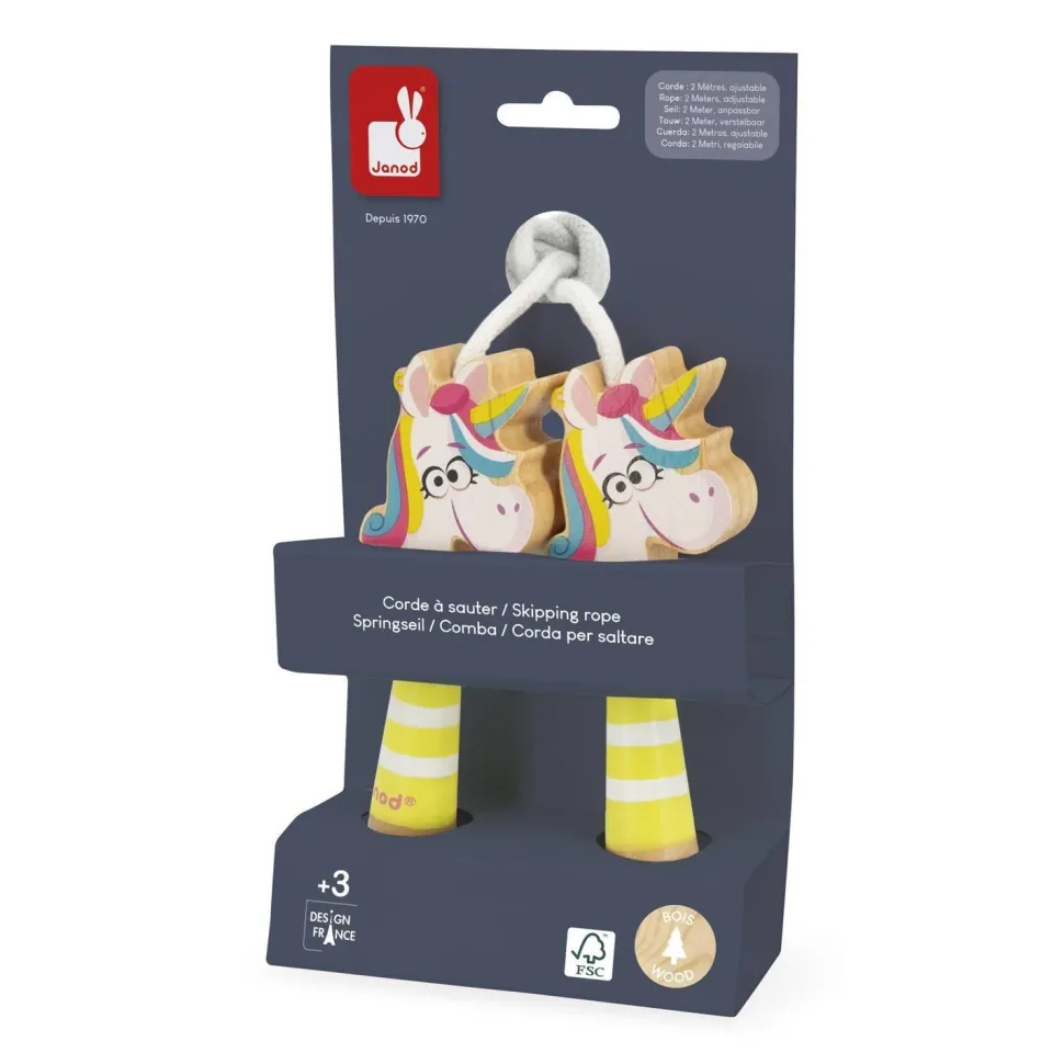 Corde à Sauter Licorne Applepop - Janod