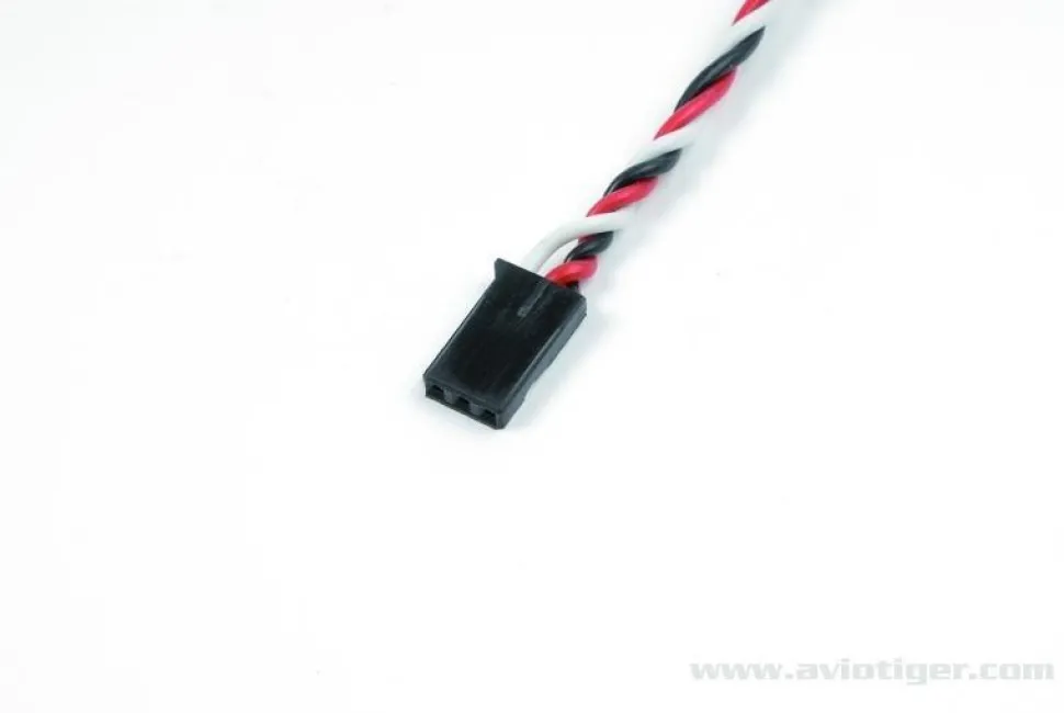 Cordon Servo Tresse M 22AWG (0.64mm diam - 0.326mm2 sect) - 30cm - Gforce