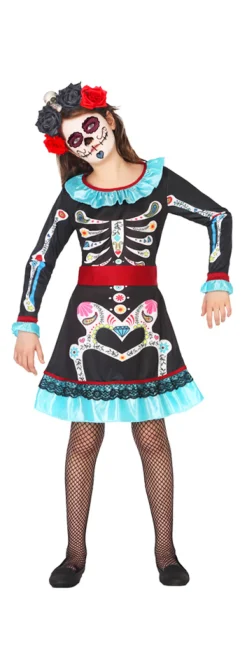 Costume - Dia De Los Muertos - Fille - RueDeLaFete