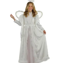 Costume Ange Deluxe avec ailes - Fille - RueDeLaFete