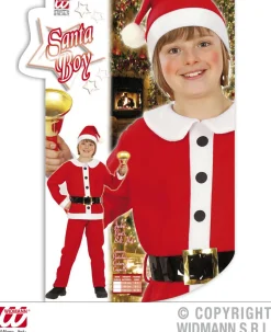 Costume Père Noël Petit Garçon - RueDeLaFete